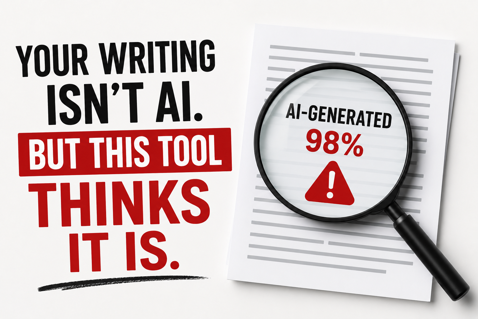 AI Detectors Are Calling Human Writing “AI” — And That’s a Problem