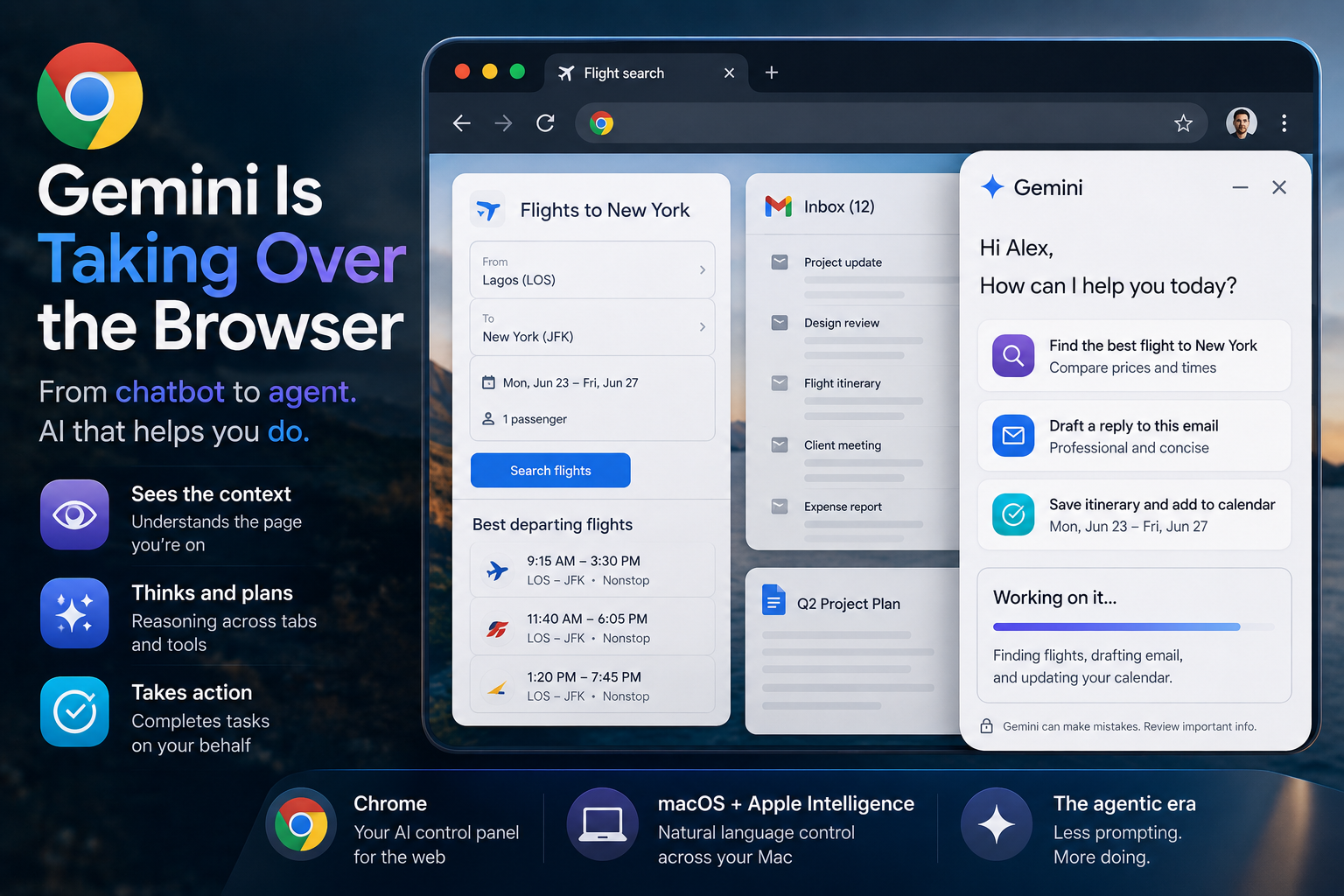 Google’s Gemini Push Makes Browsers the AI Battleground
