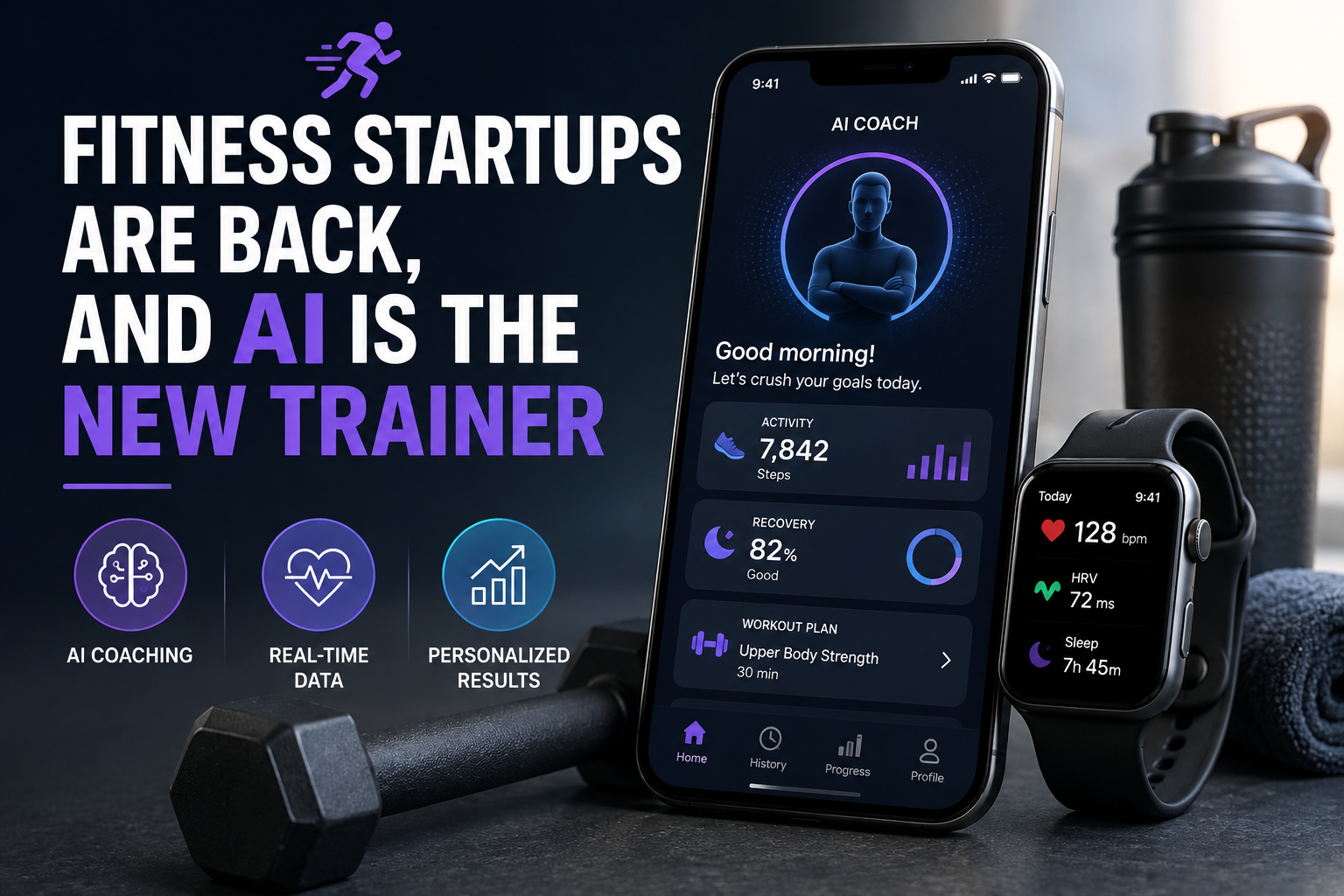 Fitness Startups Are Back, and AI Is the New Trainer
