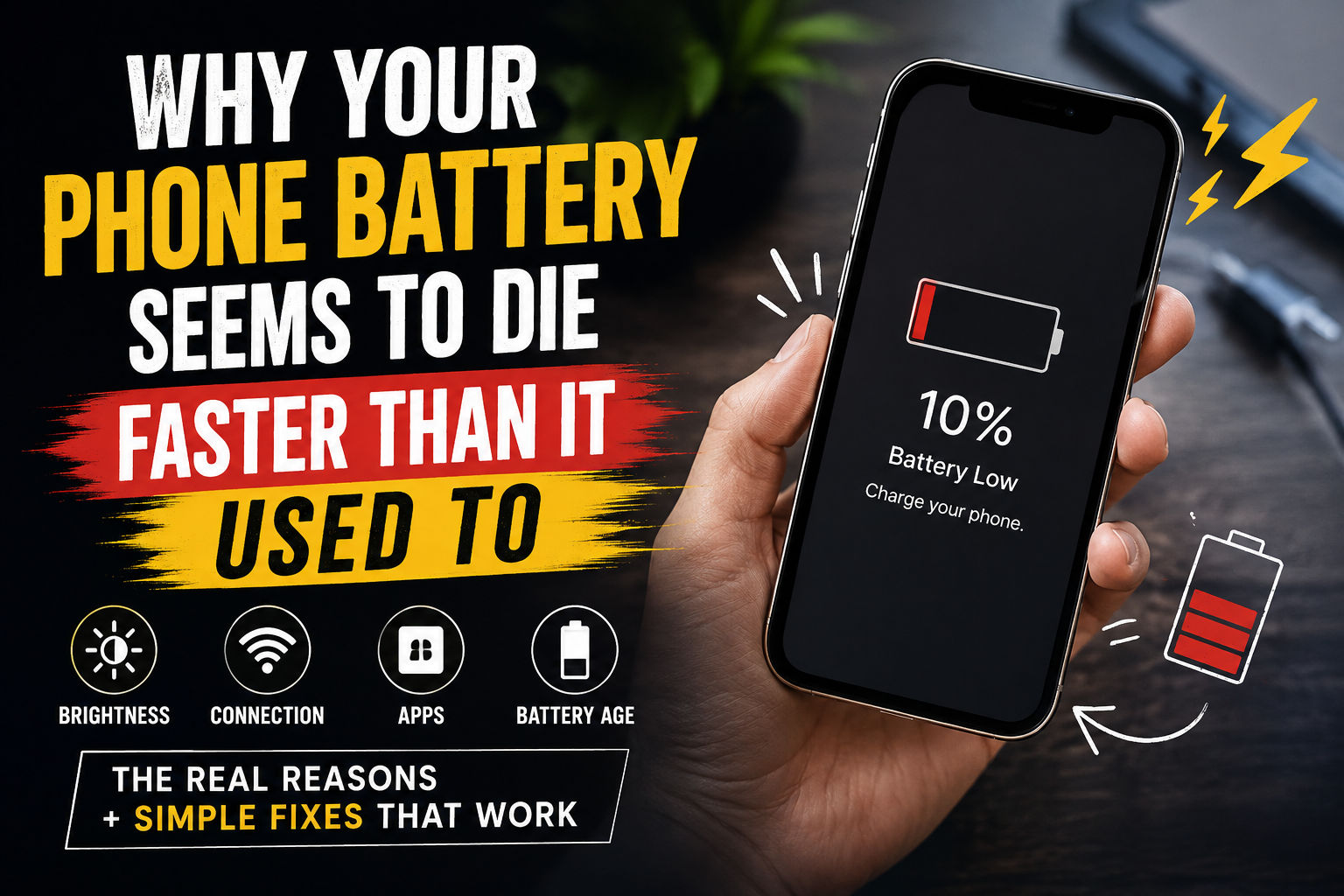 Why Your Phone Battery Seems to Die Faster Than It Used To
