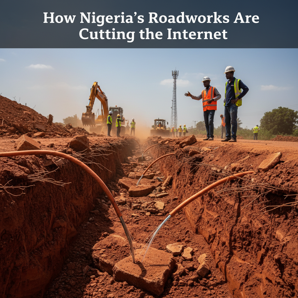 How Nigeria’s Roadworks Are Cutting the Internet
